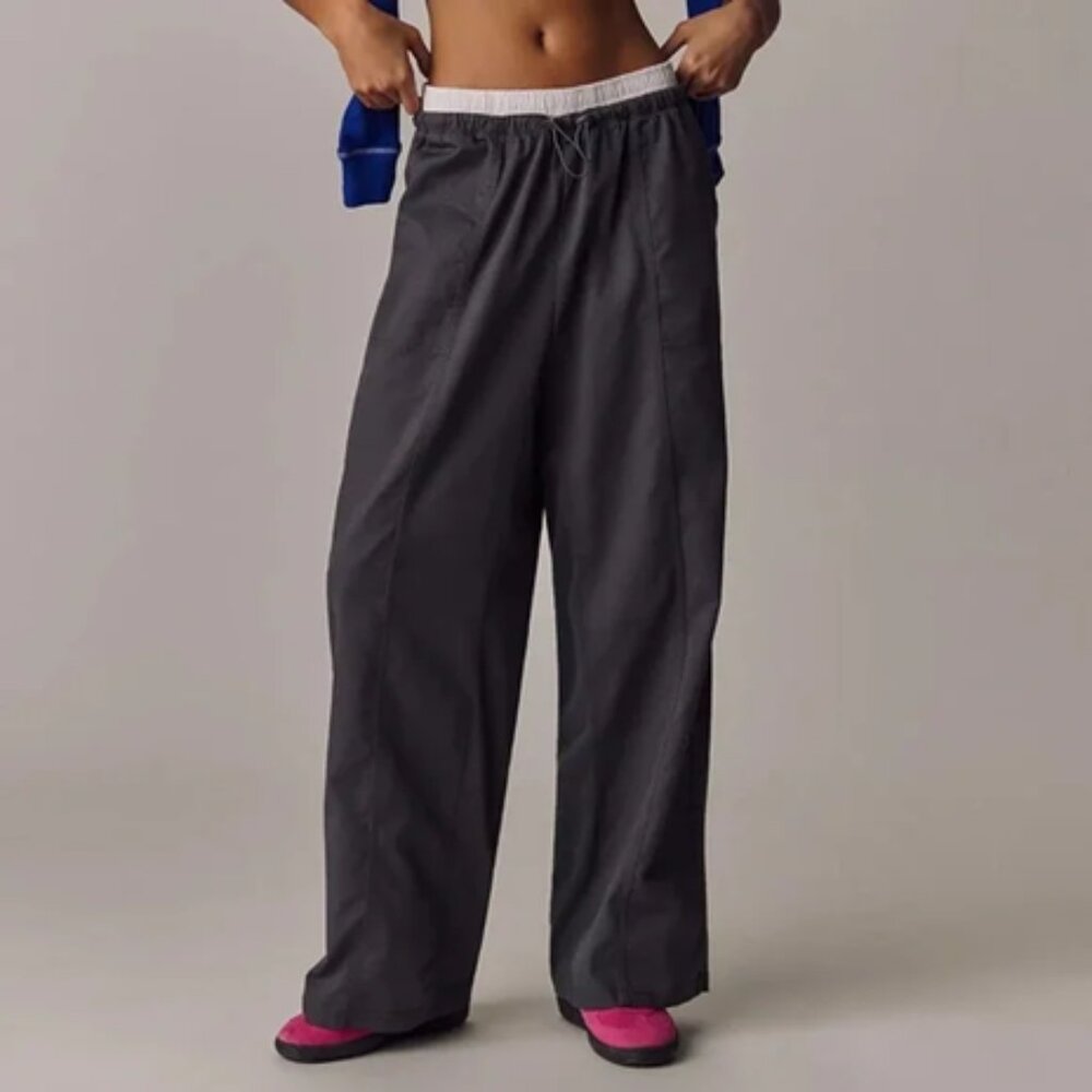 Anthropologie Daily Practice Ankle Pants Dark Grey M